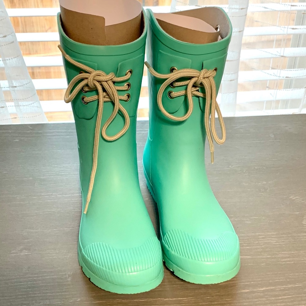 Nomad Mint Rain Boots